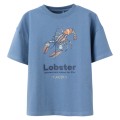 Zippy - Camiseta de manga corta azul para niño