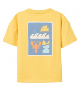 Zippy - Camiseta manga corta amarilla para niño