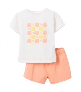 Zippy - Conjunto camiseta y short para niña