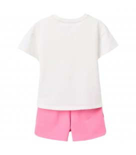 Zippy - Conjunto de camiseta y short estampado para niña