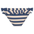 Waterlemon - Culetín Niña Rayas Azul Y Beige Con Lazos