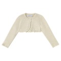 Mayoral - Bolero Tricot Basico Champagne Para Bebé Niña