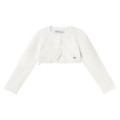 Mayoral - Bolero Tricot Basico Crudo Para Bebé Niña