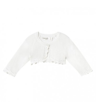 Mayoral Newborn - Rebeca Bebé tricot basica color Blanco