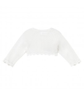 Mayoral Newborn - Rebeca Bebé tricot basica color Blanco