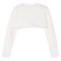 Mayoral - Bolero Tricot Basico Crudo Para Niña