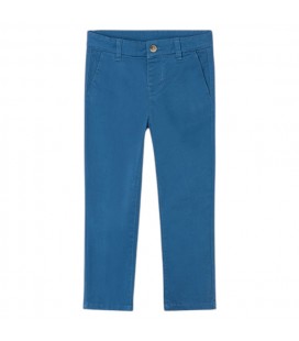 Mayoral - Pantalon Chino Sarga Basico Regata Para Niño