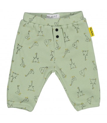 Birba - Pantalón de Tejido Fantasía en Relieve - Corte Relajado