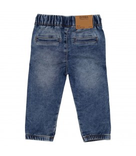 Birba - Pantalón de Sudadera, Efecto Denim Elástico - Corte Relajado