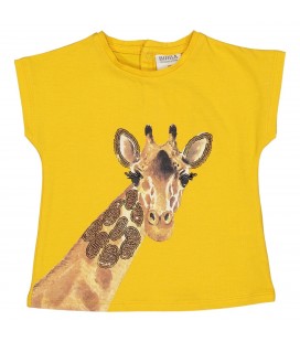Birba - Camiseta Jirafa para niña