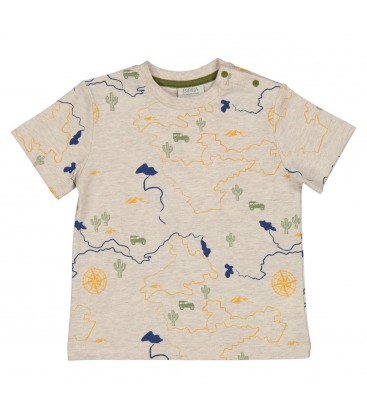 Birba - Camiseta Maps para niño