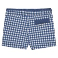 Waterlemon - Bañador Boxer Niño Vichy Azul