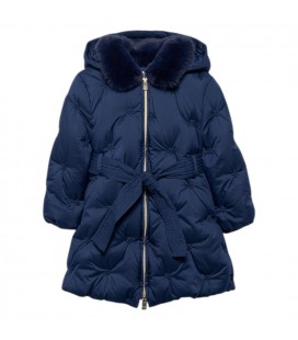 Abel&Lula - Chaqueton bordado acolchado Color Navy