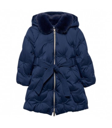 Abel&Lula - Chaqueton bordado acolchado Color Navy