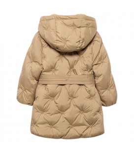 Abel&Lula - Chaqueton bordado acolchado Color Camel