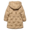 Abel&Lula - Chaqueton bordado acolchado Color Camel