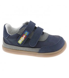 Beppi - Zapato Barefoot Azul Marino