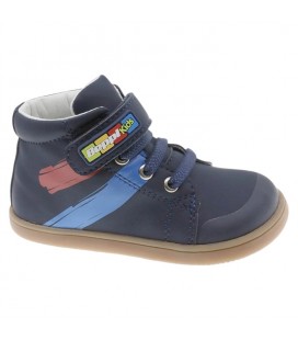 Beppi - Bota Casual Azul Marino Barefoot