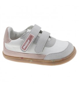 Beppi - Zapato Casual Barefoot Blanco