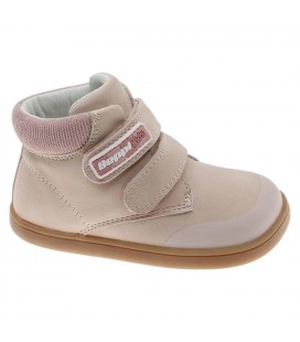 Beppi - Bota Casual Rosa Barefoot