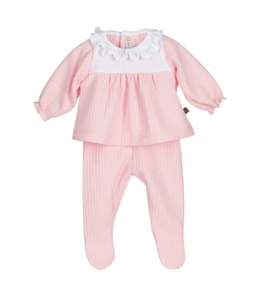 Calamaro Baby - Conjunto polaina Rodas color rosa