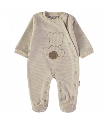 Babybol - Pelele beige de manga larga
