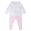 Calamaro Baby - Conjunto Polaina Antas Color Rosa