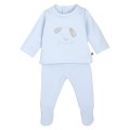 Calamaro Baby - Conjunto Polaina Burela Color Celeste