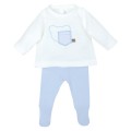 Calamaro Baby - Conjunto Polaina Laza Color Azul