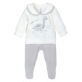 Calamaro Baby - Conjunto Polaina Foz Color Gris