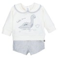 Calamaro Baby - Conjunto Pololo Foz Color Gris
