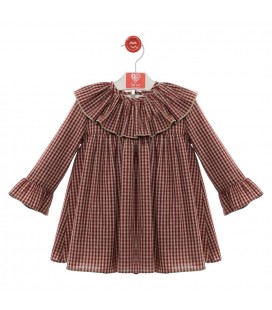 Del Sur - Vestido Roma guinda