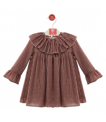 Del Sur - Vestido Roma guinda