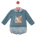 Del Sur - Conjunto Venecia celeste empolvado