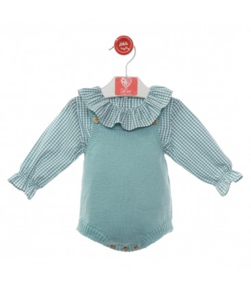 Del Sur - Conjunto ranita Berlín verde agua