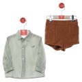 Del Sur - Conjunto París verde empolvado