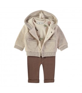 Babybol - Conjunto 3 piezas crudo