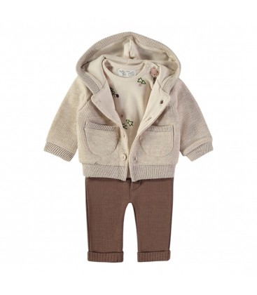 Babybol - Conjunto 3 piezas crudo