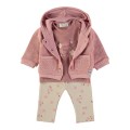 Babybol - Conjunto 3 piezas rosa palo