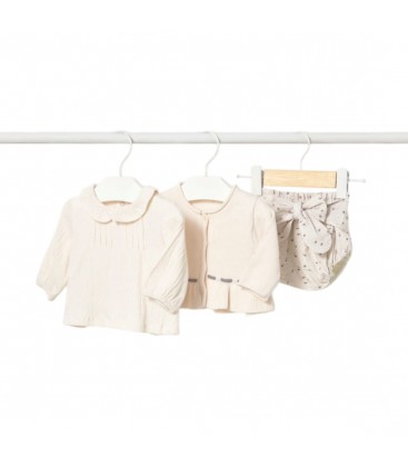 Mayoral Newborn - Conjunto short cerámica