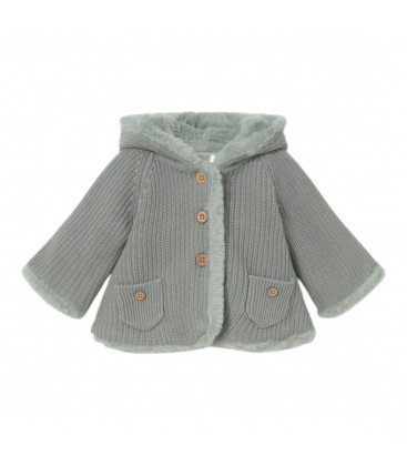 Mayoral Newborn - Rebecón con pompón menta