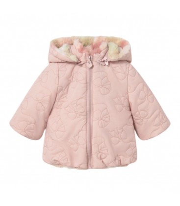 Mayoral Newborn - Chaquetón reversible nude