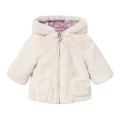 Mayoral Newborn - Chaquetón reversible malva