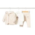 Mayoral Newborn - Chándal 3 piezas con camiseta cerámica