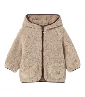 Mayoral - Chaqueton borrego reversible color Avellana