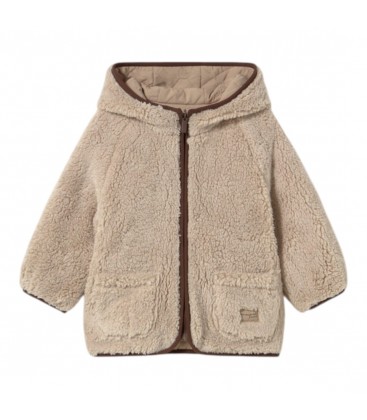 Mayoral - Chaqueton borrego reversible color Avellana