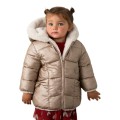 Mayoral - Chaqueton reversible pelo color Bronce