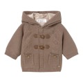 Mayoral Newborn - Rebecón de punto brownie vigoré