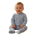 Waterlemon - Pelele velour estampado azul