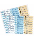 Pack etiquetas textil personalizadas